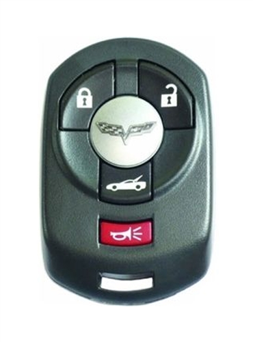 Chevrolet Corvette 4 Button Key Fob