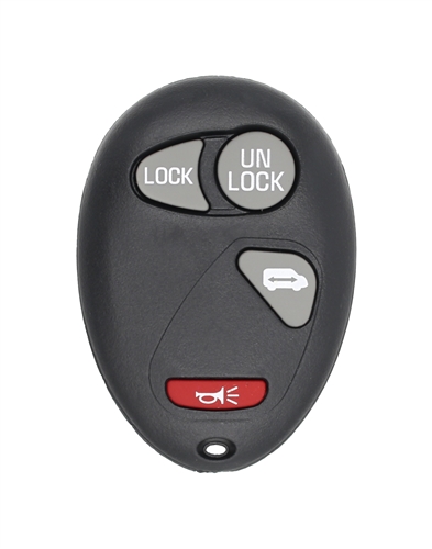 Pontiac Montana 4 Button Key Fob with Van Door