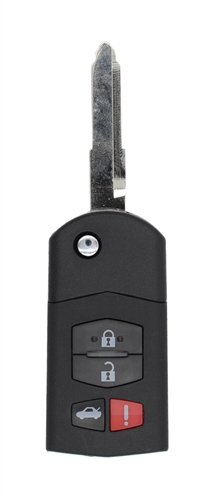 Mazda RX-8 4 Button Key Fob KPU41788