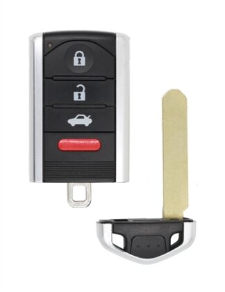 Acura ZDX 4 Button Key Fob Driver 1