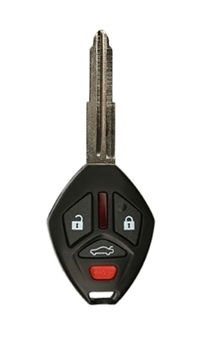 Mitsubishi Galant 4 Button Key Fob w/ tapered key