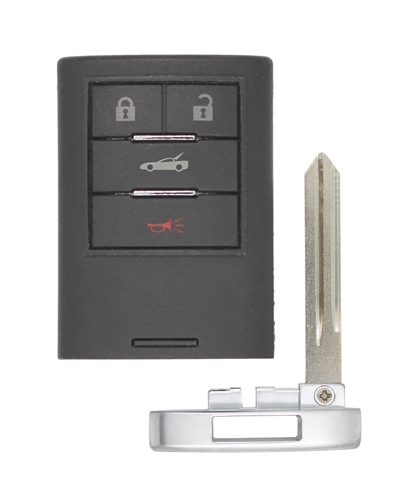 Cadillac XLR 4 Button Key Fob