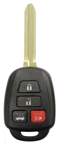 Toyota Tacoma 4 Button Key Fob w/ H Chip