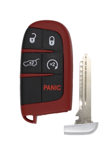 Jeep Grand Cherokee Trackhawk 5 Button Key Fob w/ Hatch Release