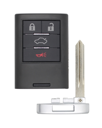 Cadillac CTS 4 Button Key Fob Memory 1 w/ Trunk Release