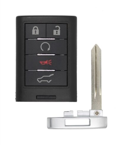 Cadillac CTS 5 Button Key Fob w/ Hatch Release