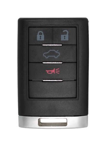 Cadillac CTS 4 Button Key Fob