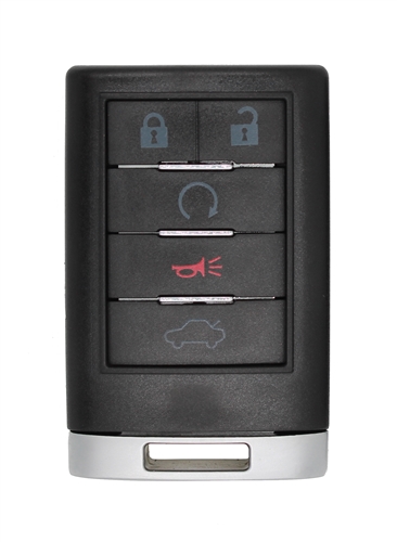 Cadillac CTS 5 Button Key Fob
