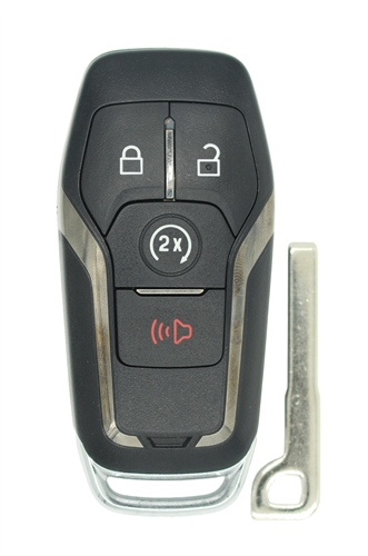 OEM Ford 4-Button Flip Key Fob Remote with Remote Start (FCC ID: N5F-A08TDA, P/N: 164-R8134)