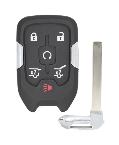 GMC Yukon 6 Button Key Fob HYQ1AA