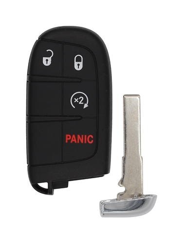 Jeep Cherokee Trailhawk 4 Button Key Fob