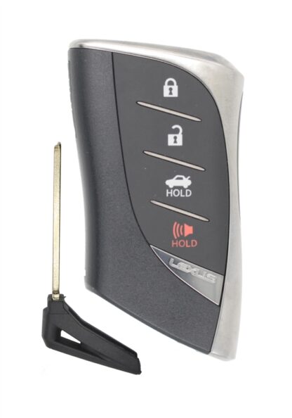 Lexus LS 500 4 Button Key Fob HYQ14FBF w/ Black logo