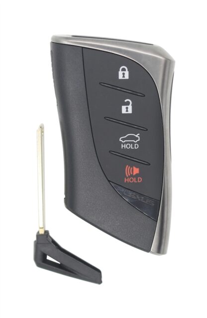 Lexus ES 350 4 Button Key Fob w/ Black logo