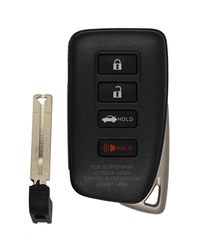 Lexus ES300h 4 Button Key Fob