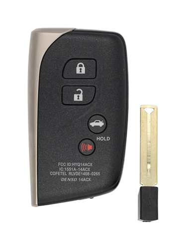 Lexus LS 460 4 Button Key Fob 271451-5290 GNE