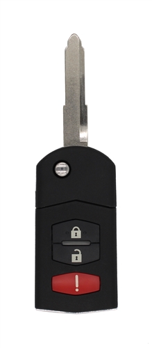 Mazda 2 3 Button Key Fob SKE125-01