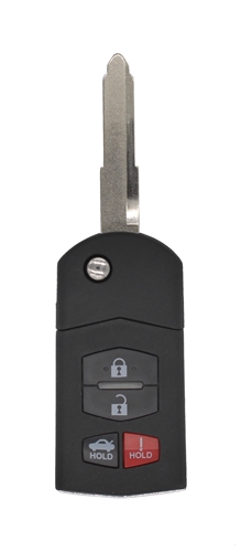 Mazda 3 4 Button Key Fob SKE125-01