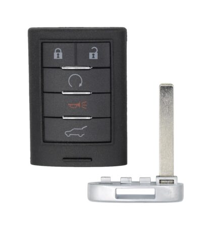 Cadillac SRX 5 Button Key Fob