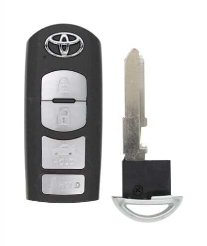Toyota Yaris 4 Button Key Fob
