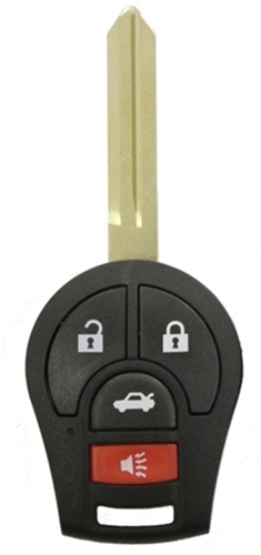 Nissan Armada 4 Button Key Fob with Transponder Chip