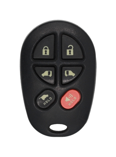 Toyota Sienna 6 Button Key Fob
