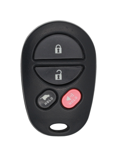 Toyota Sequoia 4 Button Key Fob