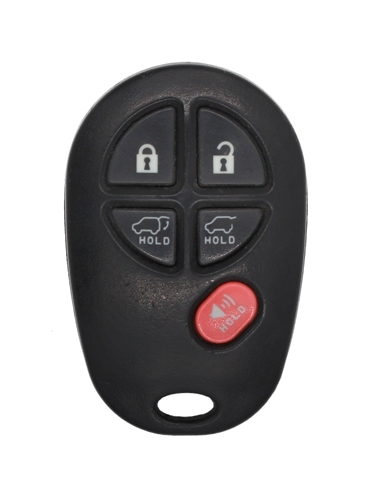 Toyota Highlander 5 Button Key Fob w/ Hatch Release