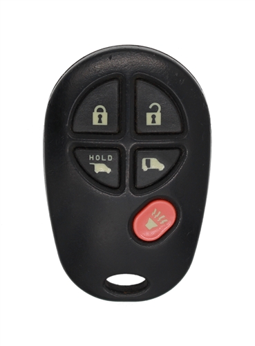 Toyota Sienna 5 Button Key Fob